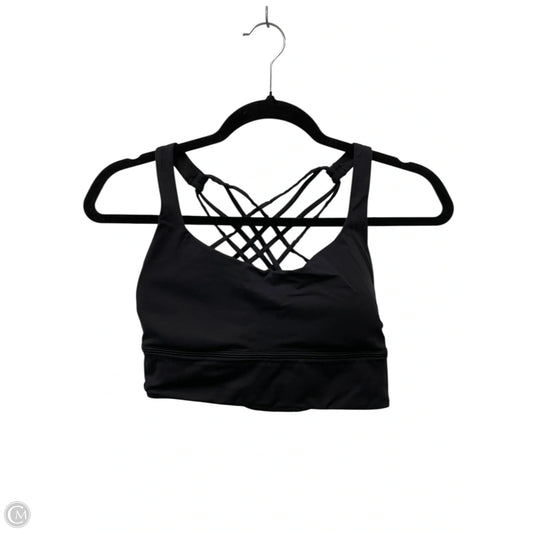 Athletic Bra By Lululemon In Black, Size: 8