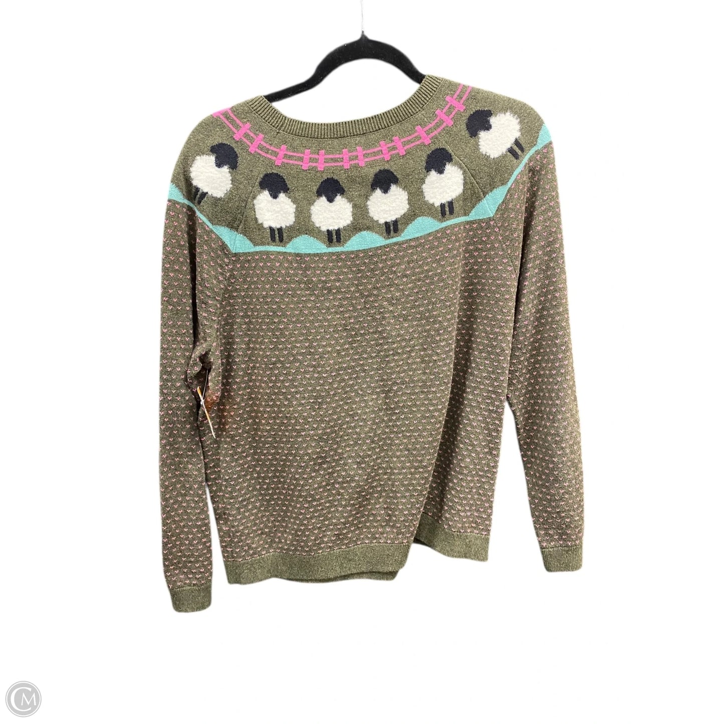 Sweater By Talbots In Animal Print, Size: Xlp