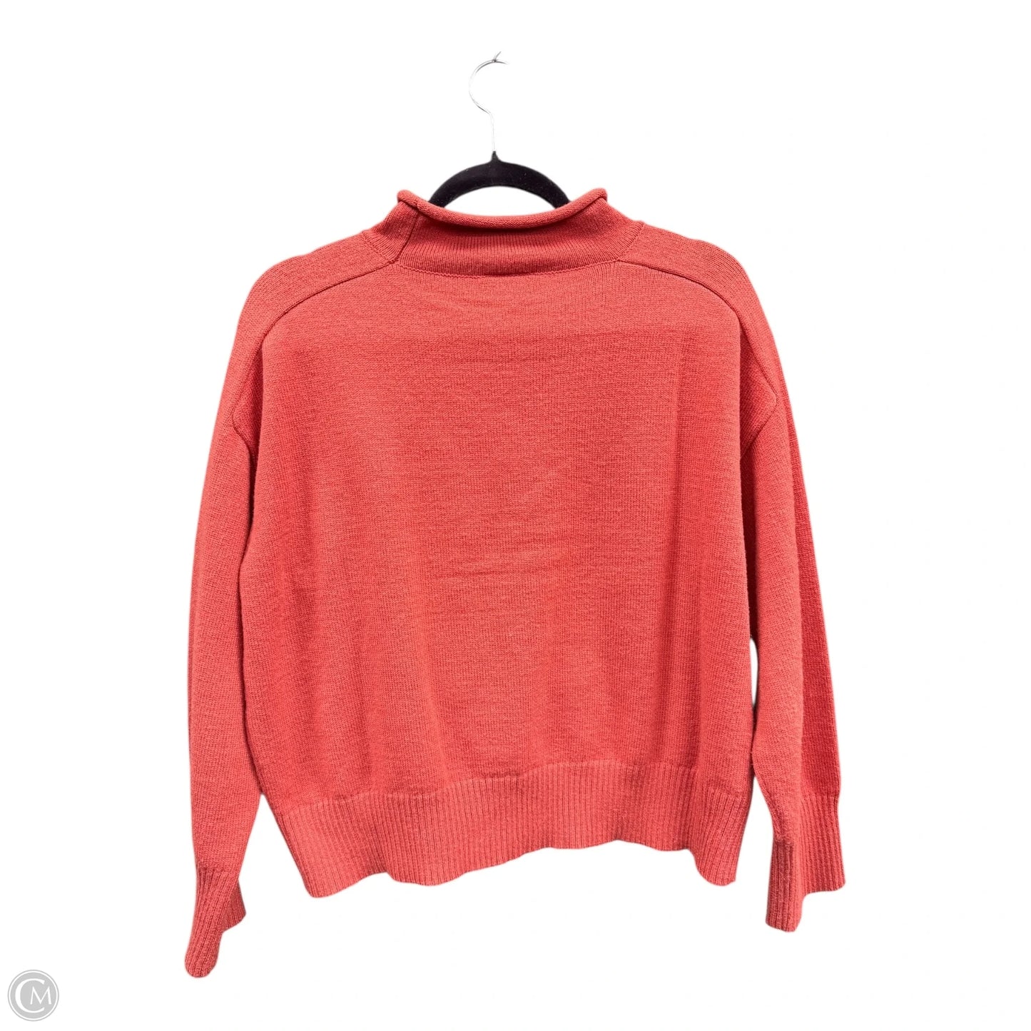 Sweater By Ann Taylor In Coral, Size: M