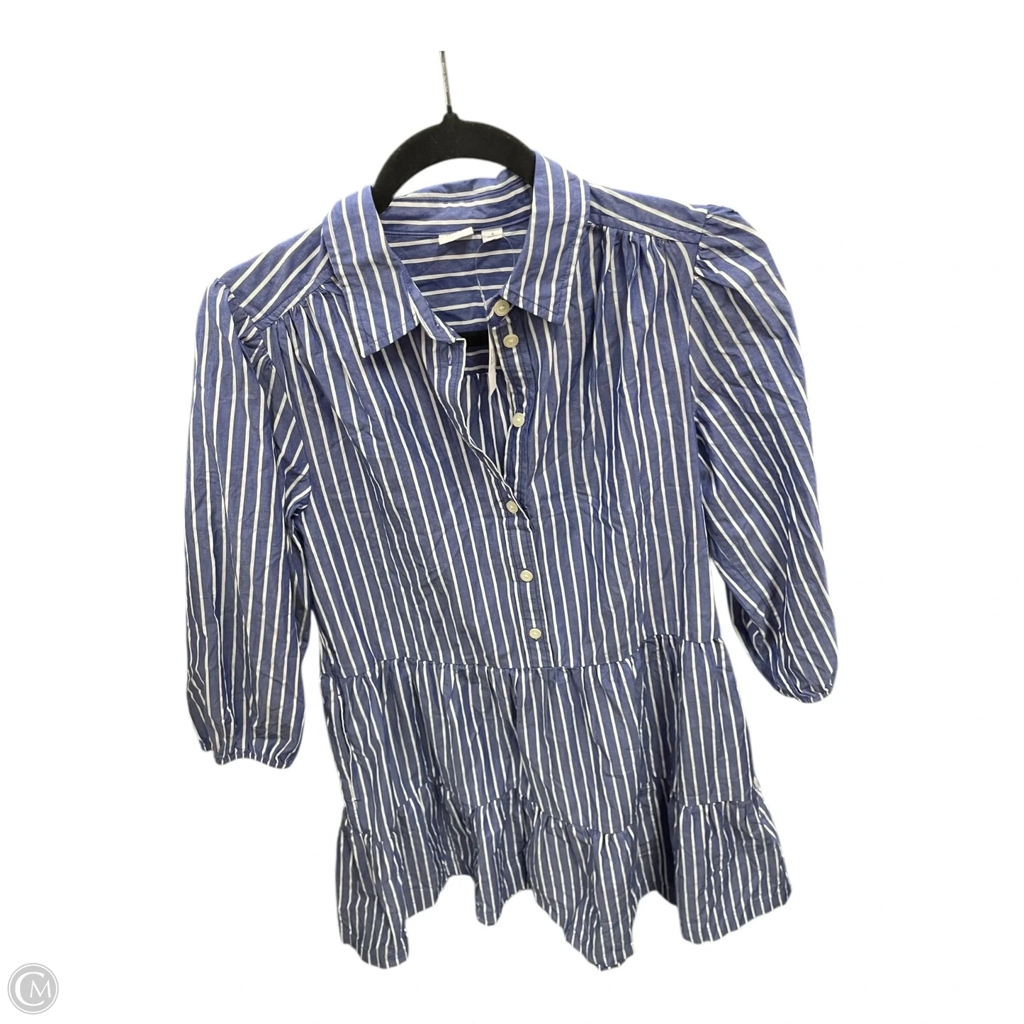 Dress Casual Short By Gap In Striped Pattern, Size: S