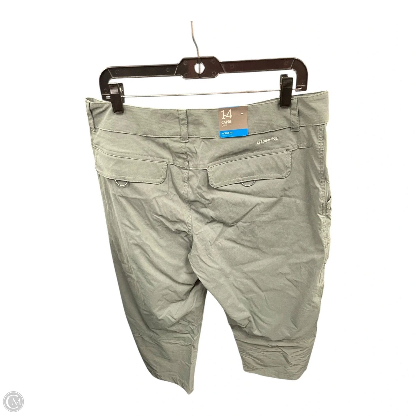 Pants Cropped By Columbia In Green, Size: 14