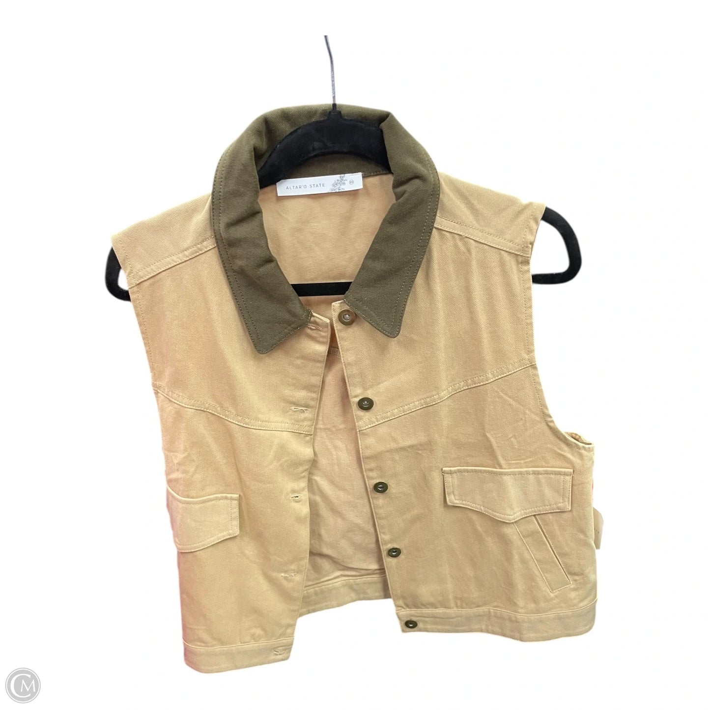 Vest Other By Altard State In Brown & Tan, Size: Xs