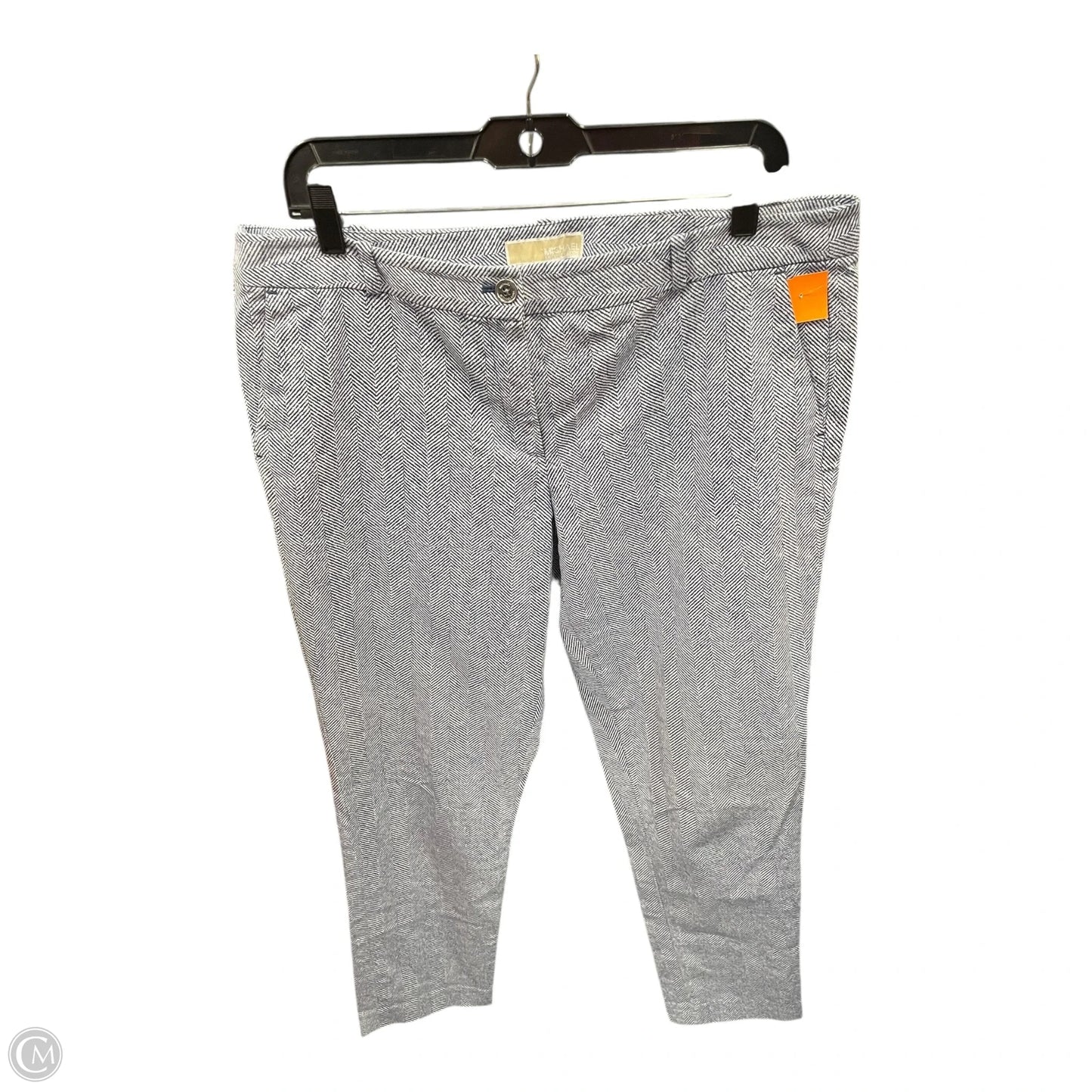 Pants Dress By Michael By Michael Kors In Blue & White, Size: 14