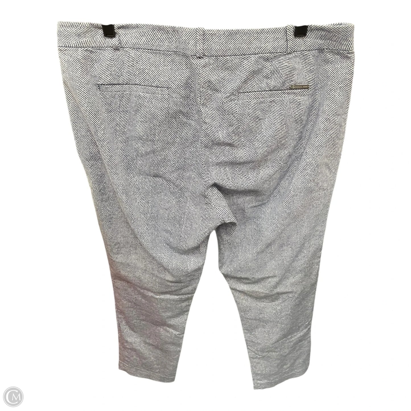 Pants Dress By Michael By Michael Kors In Blue & White, Size: 14