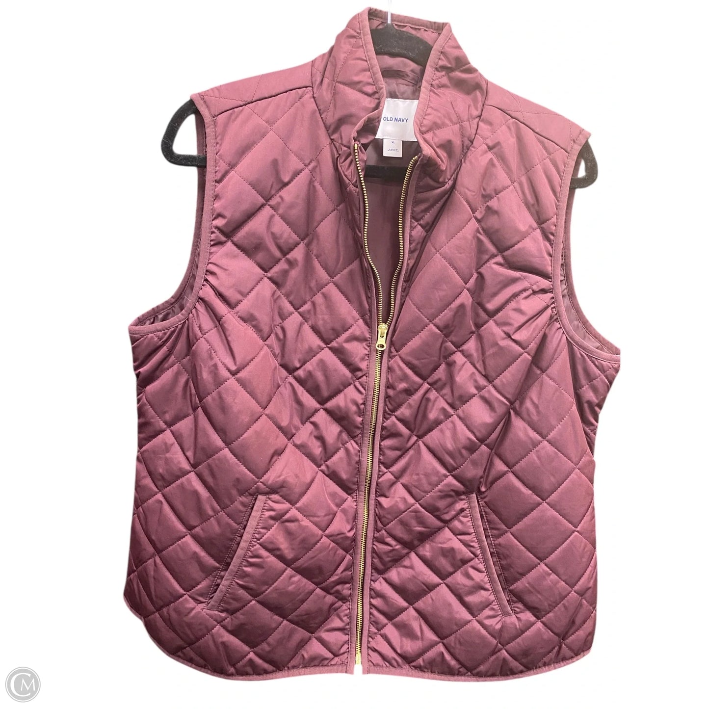 Vest Puffer & Quilted By Old Navy In Maroon, Size: Xl