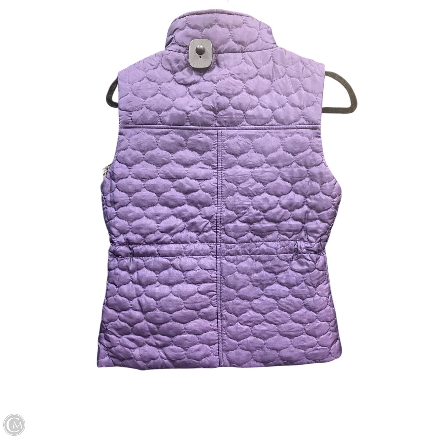 Vest Puffer & Quilted By Jane Ashley In Purple, Size: S