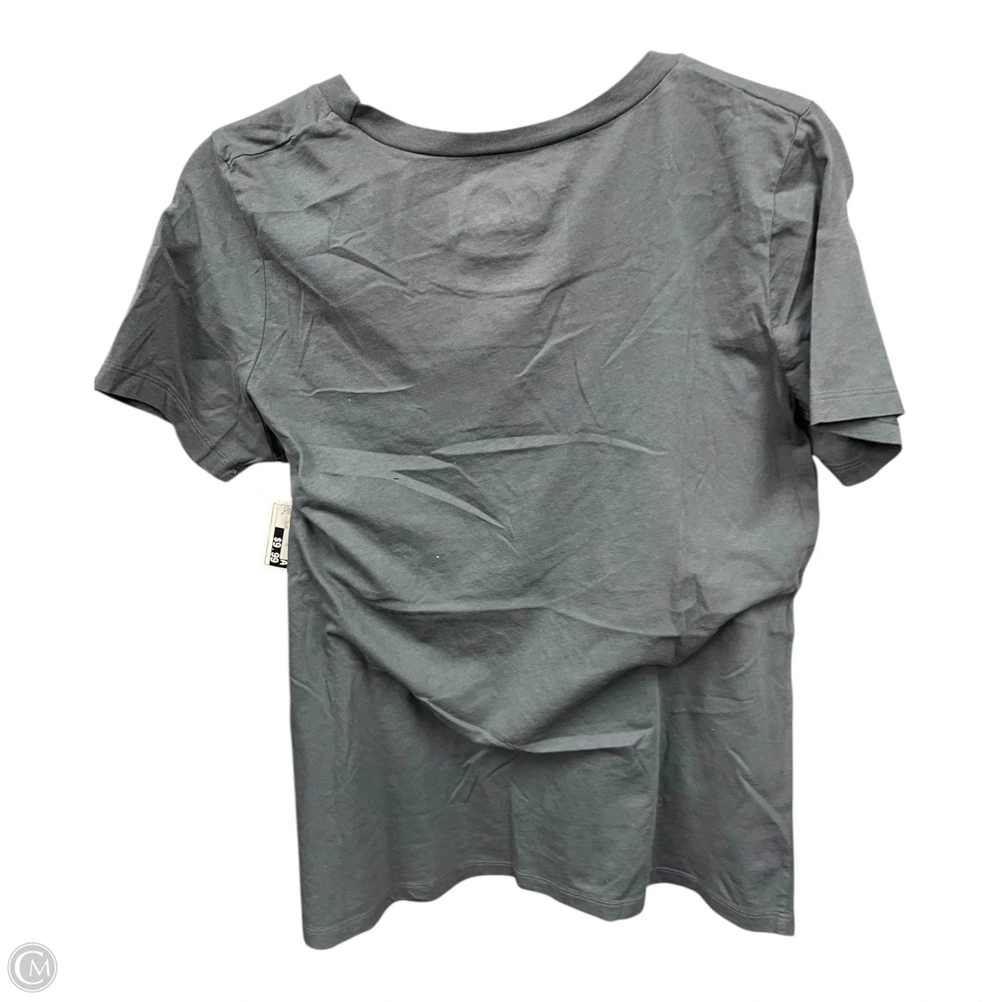 Top Short Sleeve By Clothes Mentor In Grey, Size: L