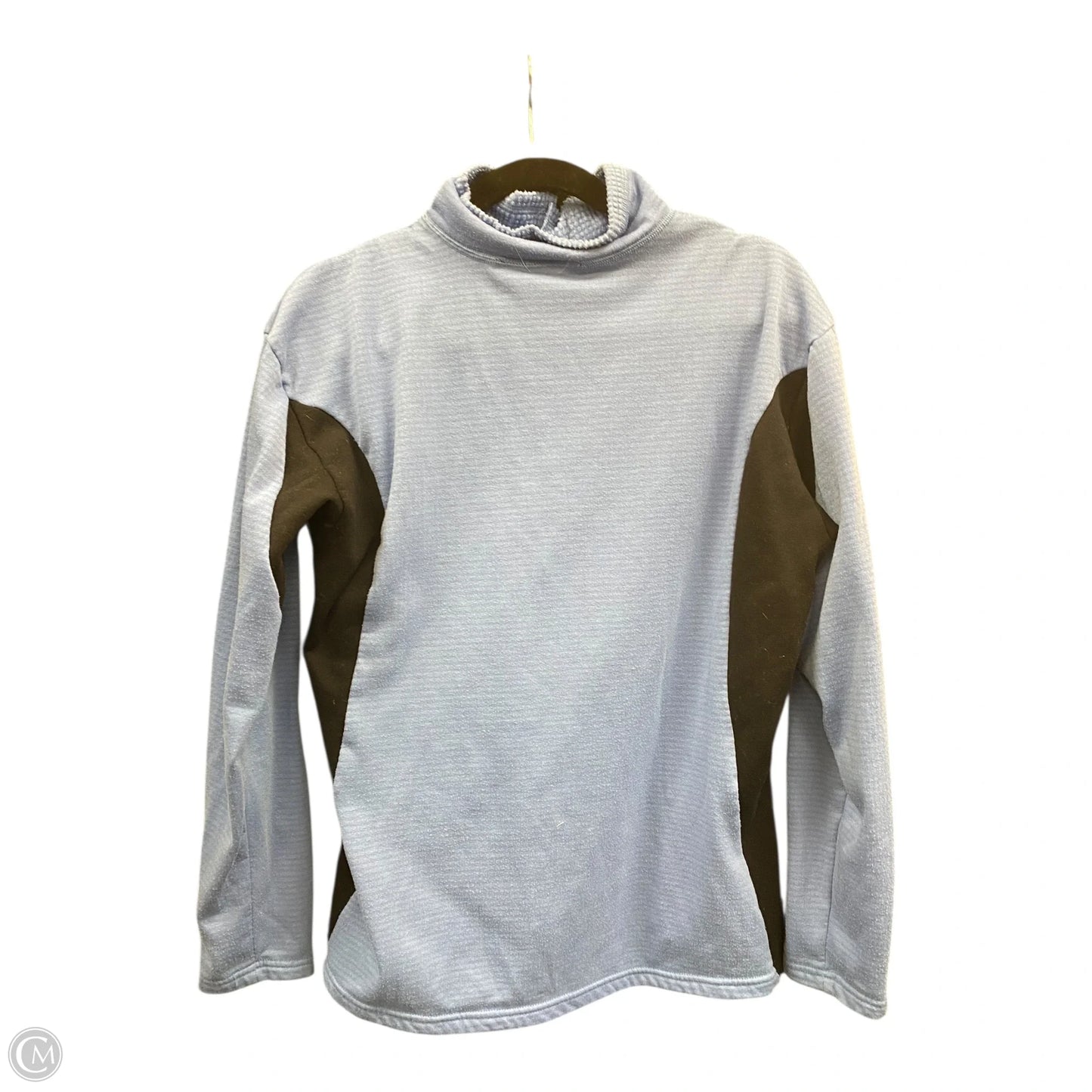 Athletic Jacket By Patagonia In Black & Blue, Size: L