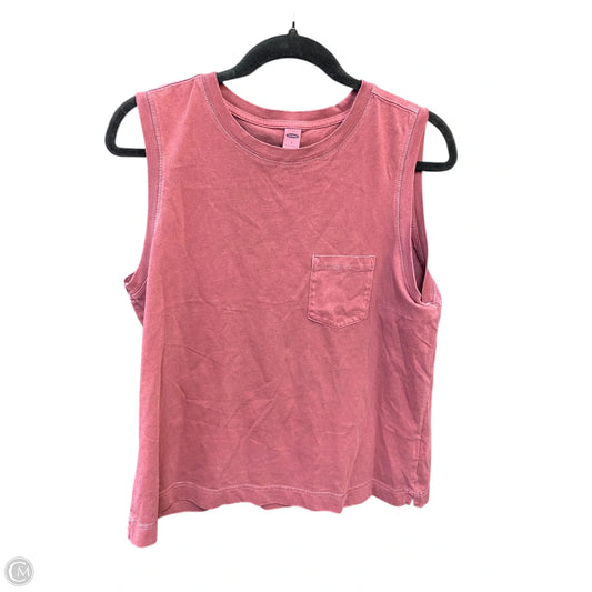 Top Sleeveless By Old Navy In Mauve, Size: M