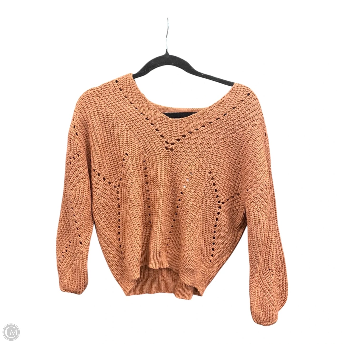 Sweater By Moon And Madison In Coral, Size: Xs