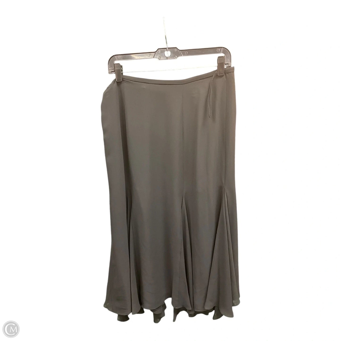 Skirt Midi By Chaps In Bronze, Size: 8