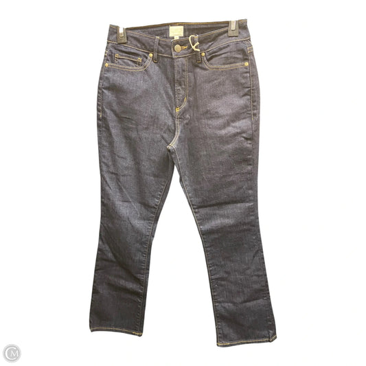 Jeans Straight By Ann Taylor In Blue, Size: 4