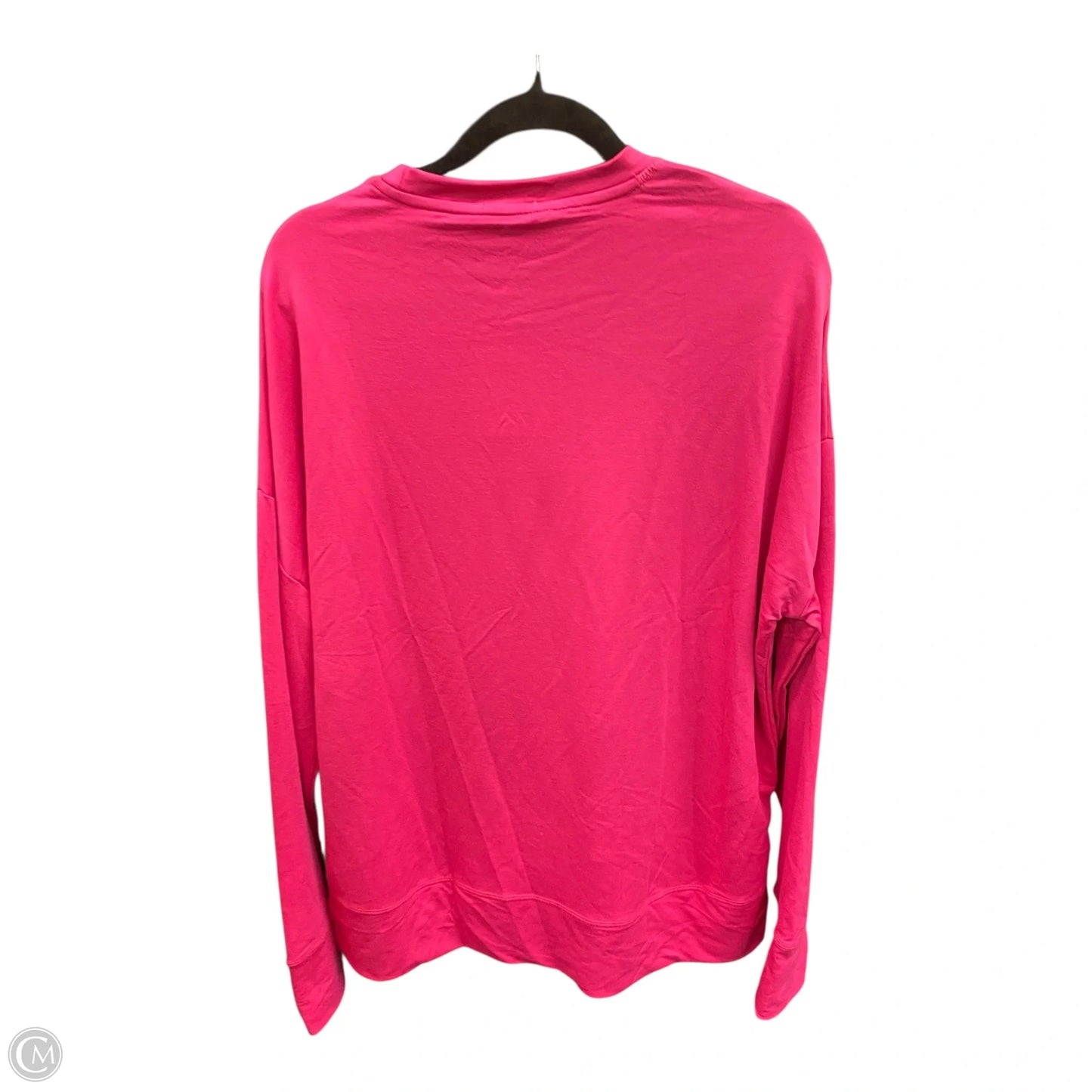 Top Long Sleeve By Mary Square In Pink, Size: L