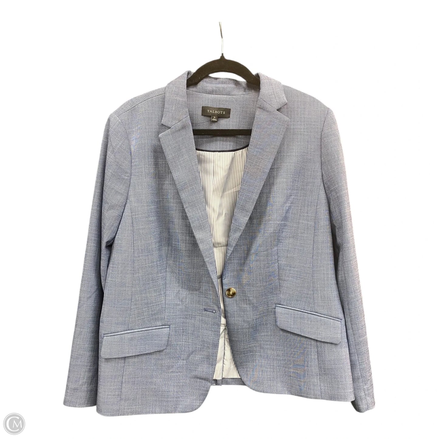 Blazer By Talbots In Blue, Size: 16