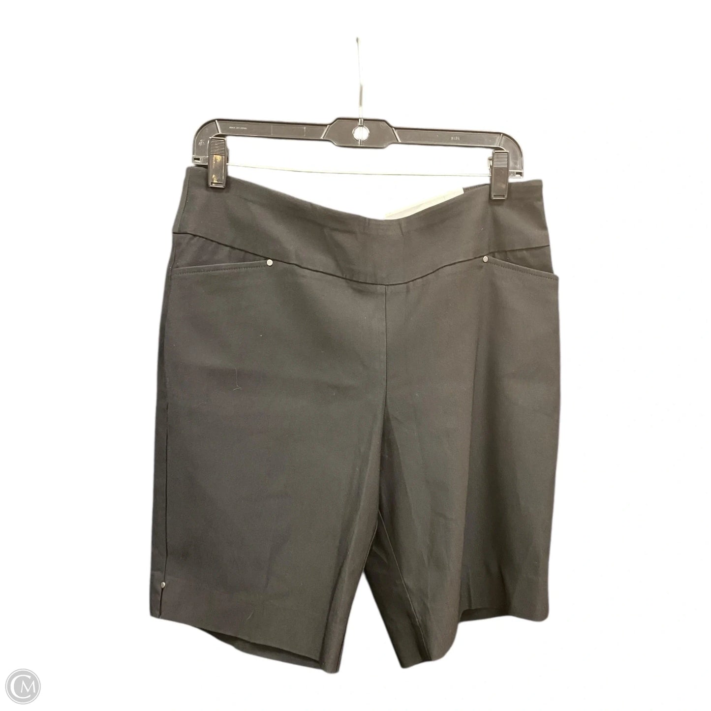 Shorts By Cato In Black, Size: 12