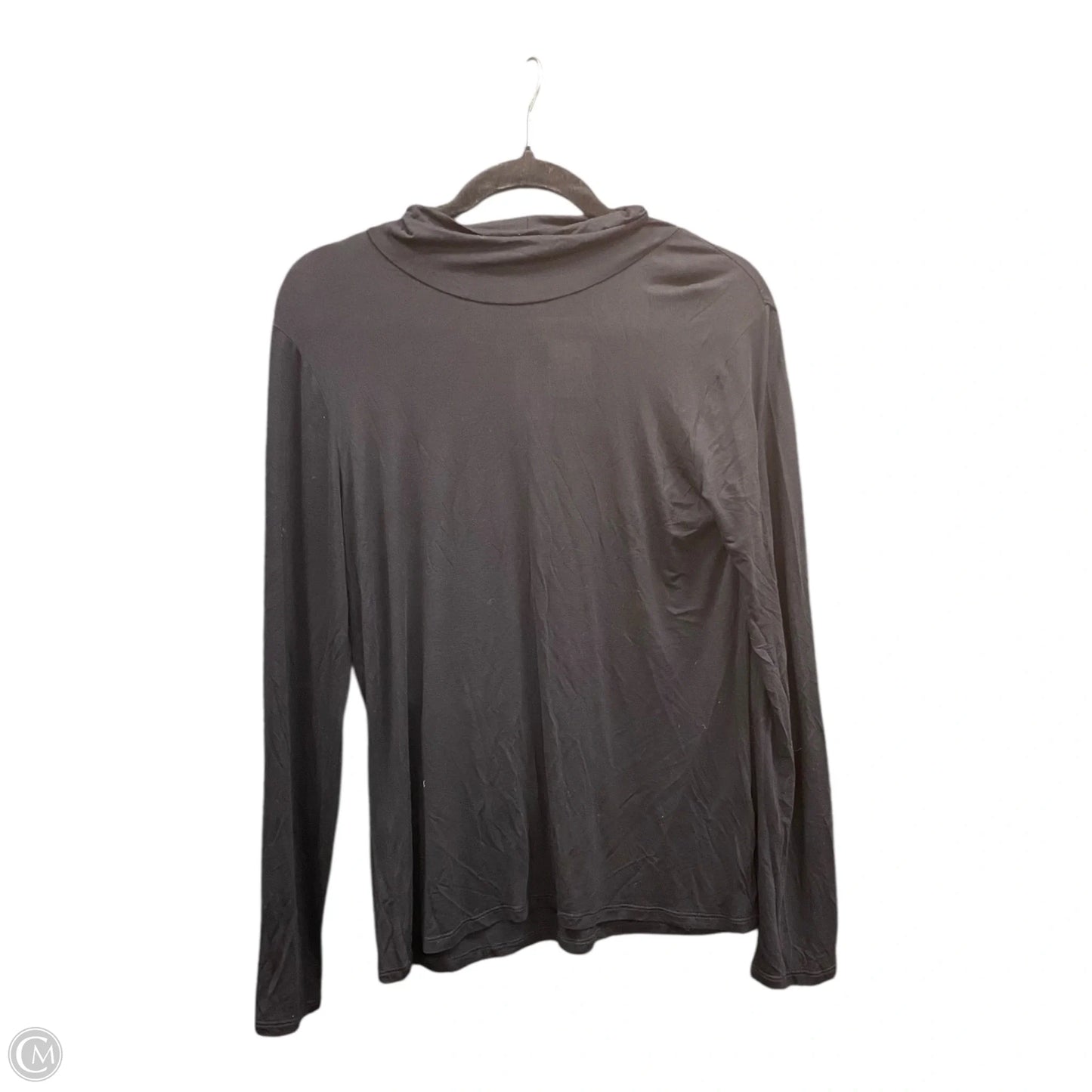 Top Long Sleeve By Cable And Gauge In Black, Size: Xl