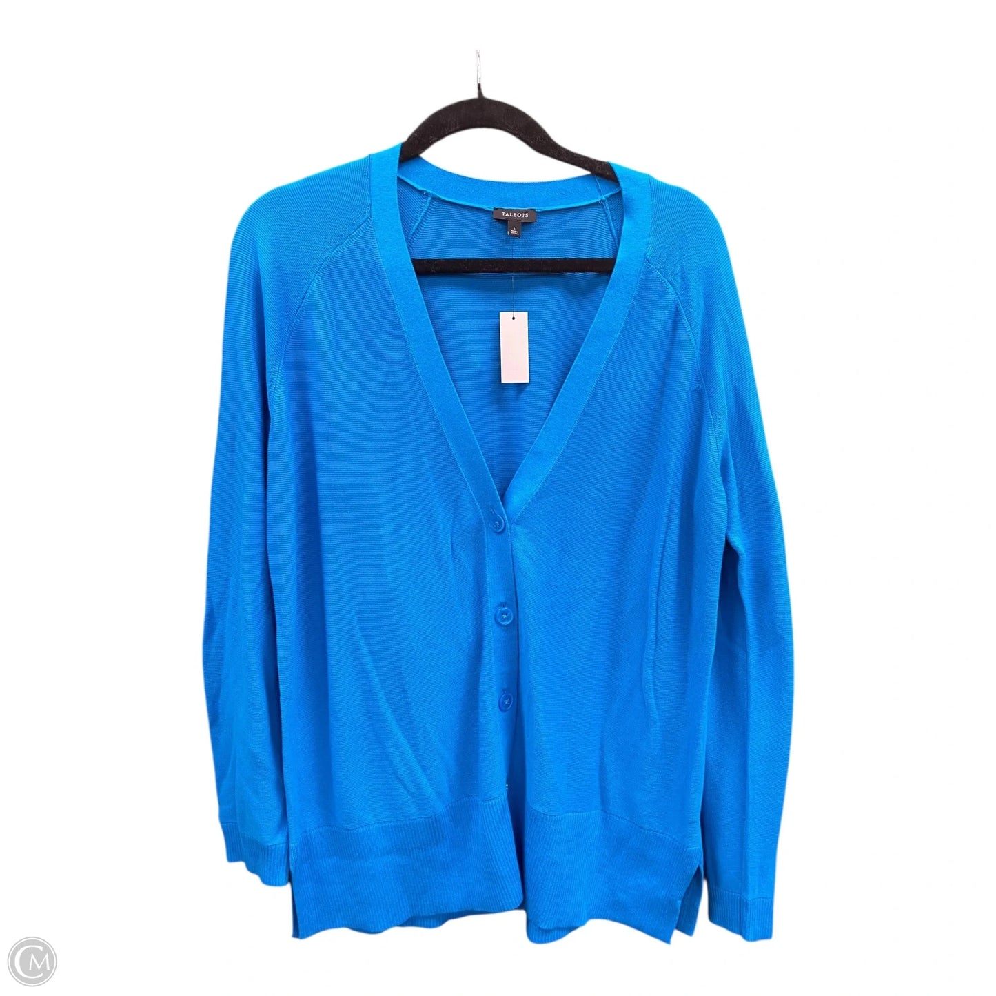 Cardigan By Talbots In Blue, Size: L