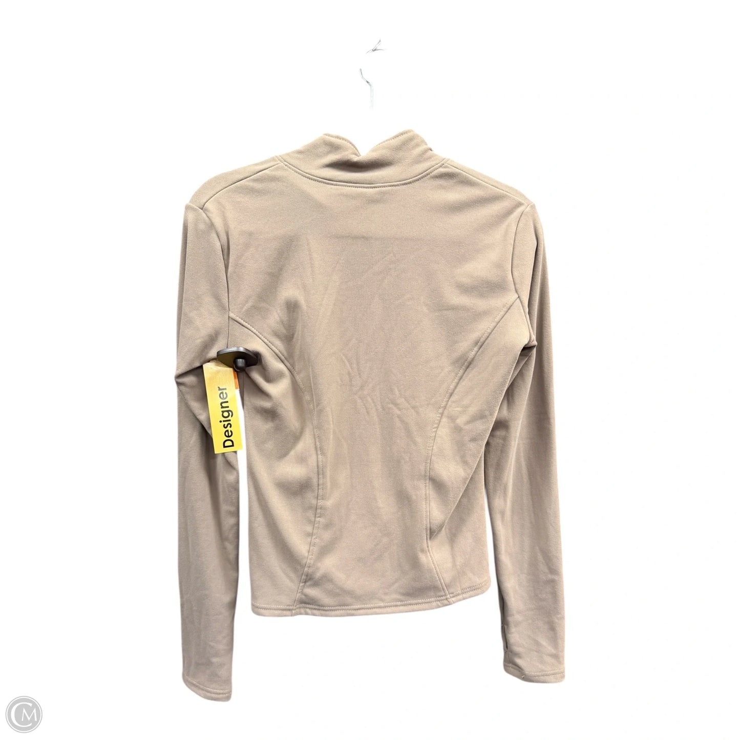 Athletic Jacket By Alo In Tan, Size: Xl