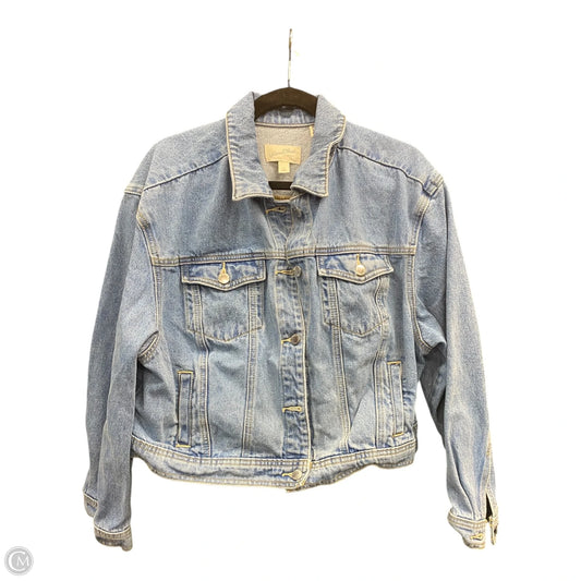 Jacket Denim By Universal Thread In Blue, Size: Xl