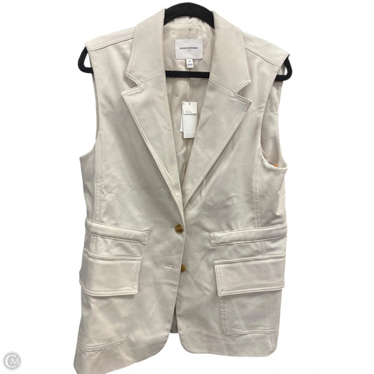 Vest Other By Banana Republic In Tan, Size: 14