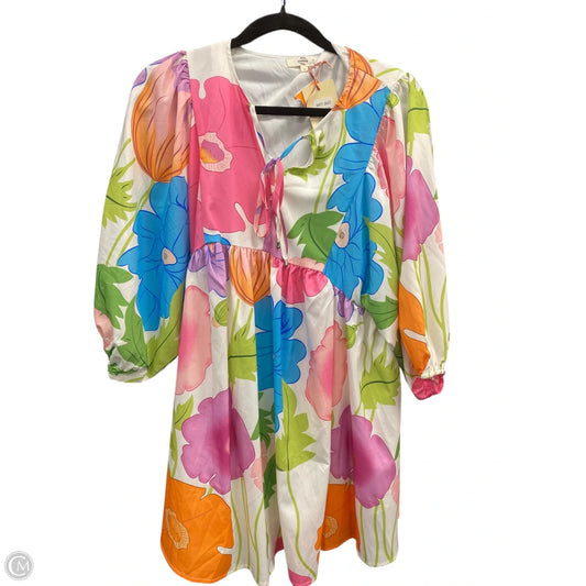 Dress Casual Short By Entro In Floral Print, Size: S