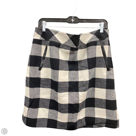 Skirt Mini & Short By Talbots In Checkered Pattern, Size: 12