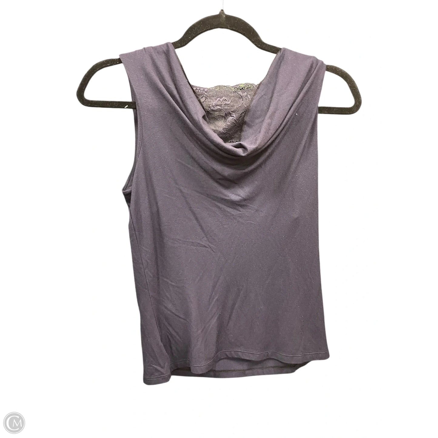 Top Sleeveless By Ann Taylor In Black & Blue, Size: Xs