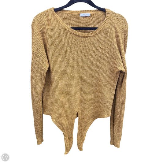 Sweater By Mine In Gold, Size: M