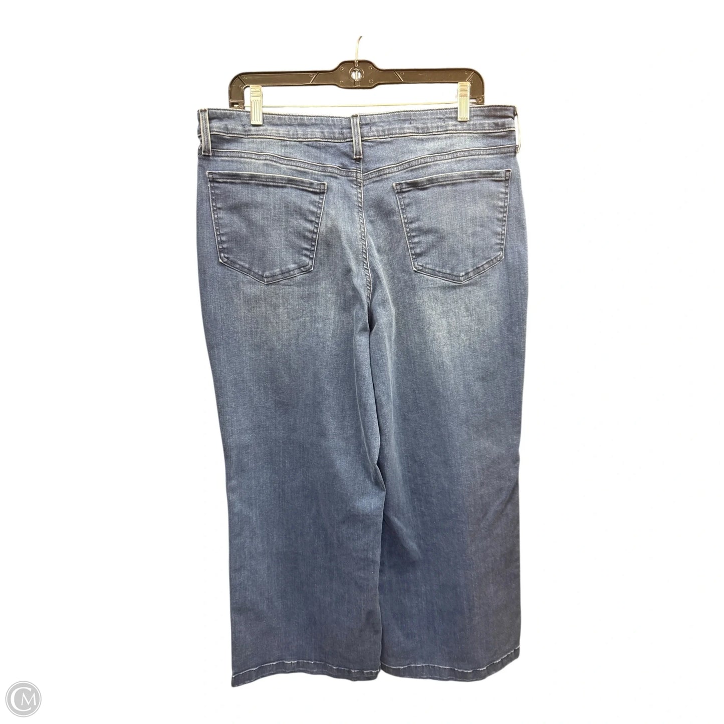 Jeans Wide Leg By Not Your Daughters Jeans In Blue, Size: 12