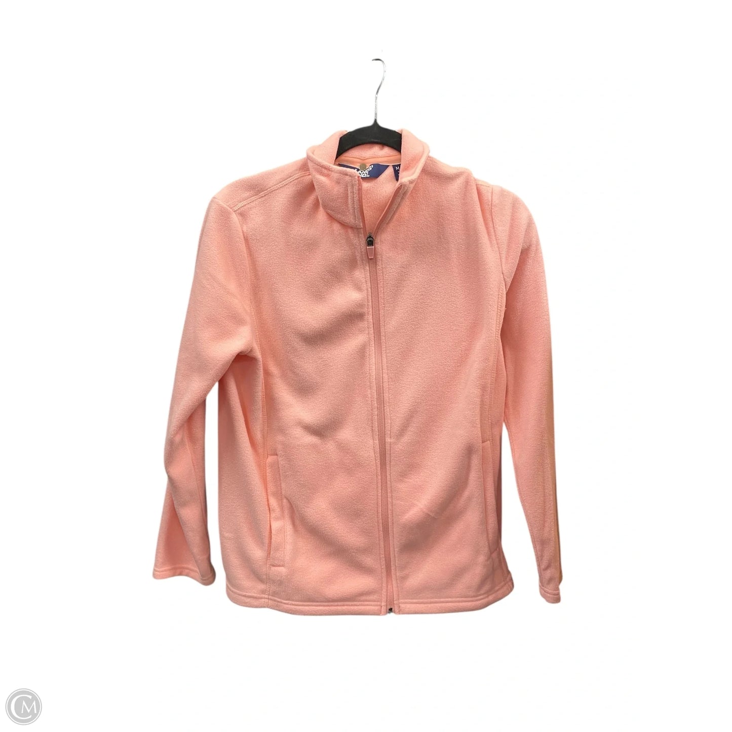 Jacket Fleece By Lands End In Peach, Size: Mp