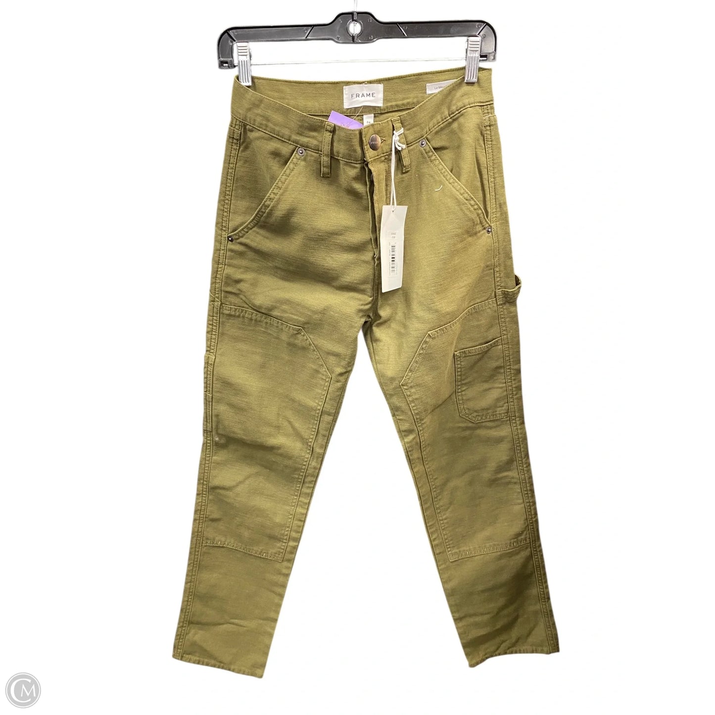 Pants Cargo & Utility By Frame In Green, Size: 0