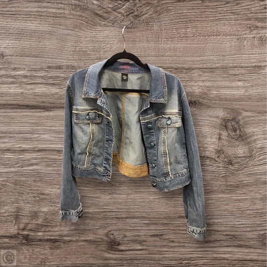 Jacket Denim By Venezia In Blue, Size: Xl