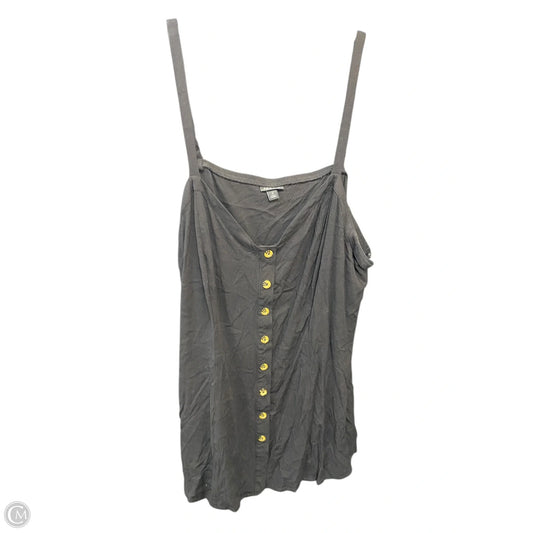 Top Sleeveless By Torrid In Black, Size: 3x