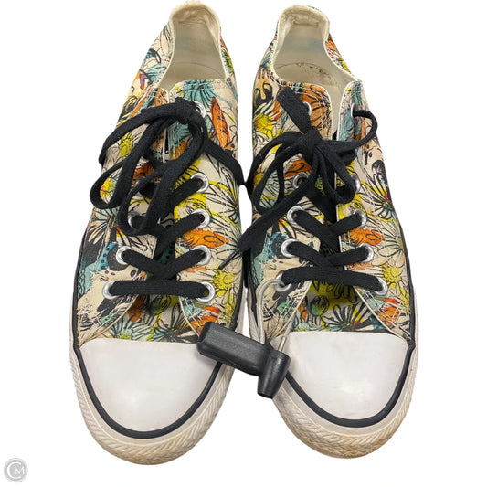 Shoes Sneakers By Converse In Floral Print, Size: 9