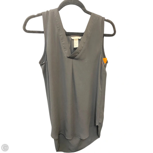 Top Sleeveless By H&m In Black, Size: 10