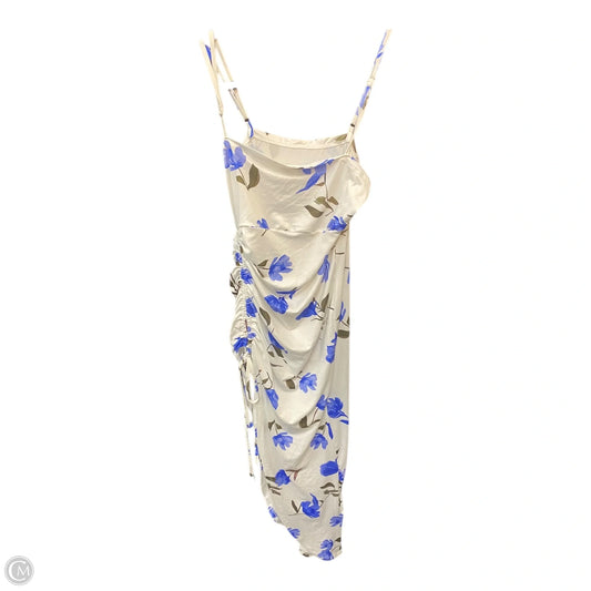 Dress Casual Midi By Shein In Floral Print, Size: S