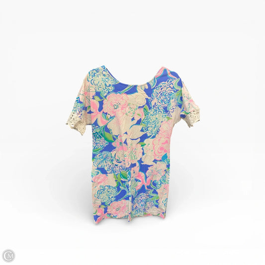 Dress Designer By Lilly Pulitzer In Floral Print, Size: S