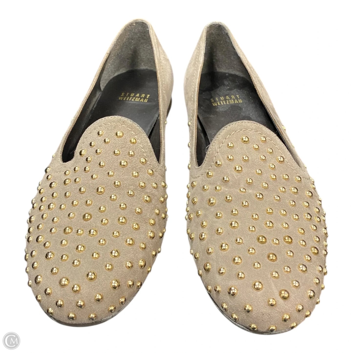 Shoes Designer By Stuart Weitzman In Grey, Size: 7.5