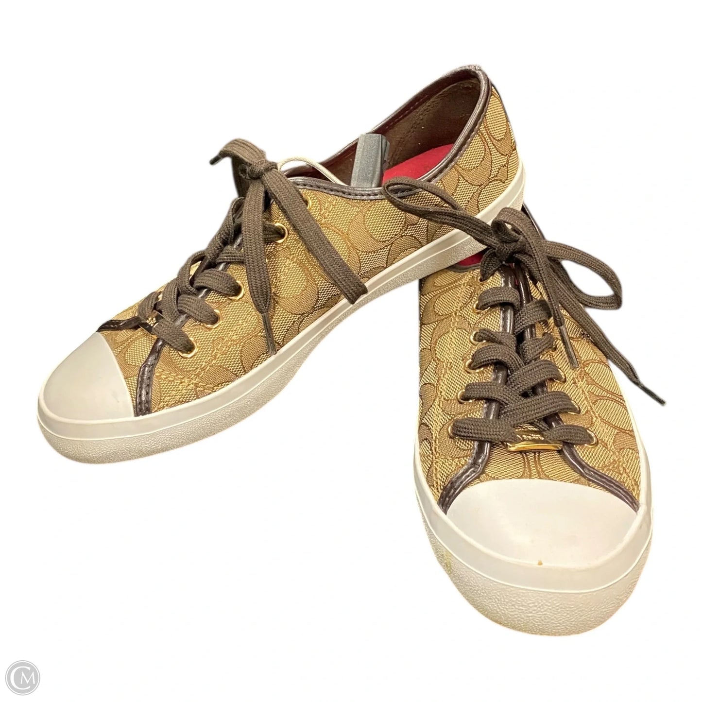 Shoes Designer By Coach In Brown, Size: 8