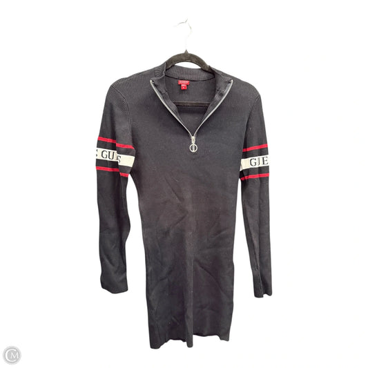 Dress Sweater By Guess In Black, Size: Xl