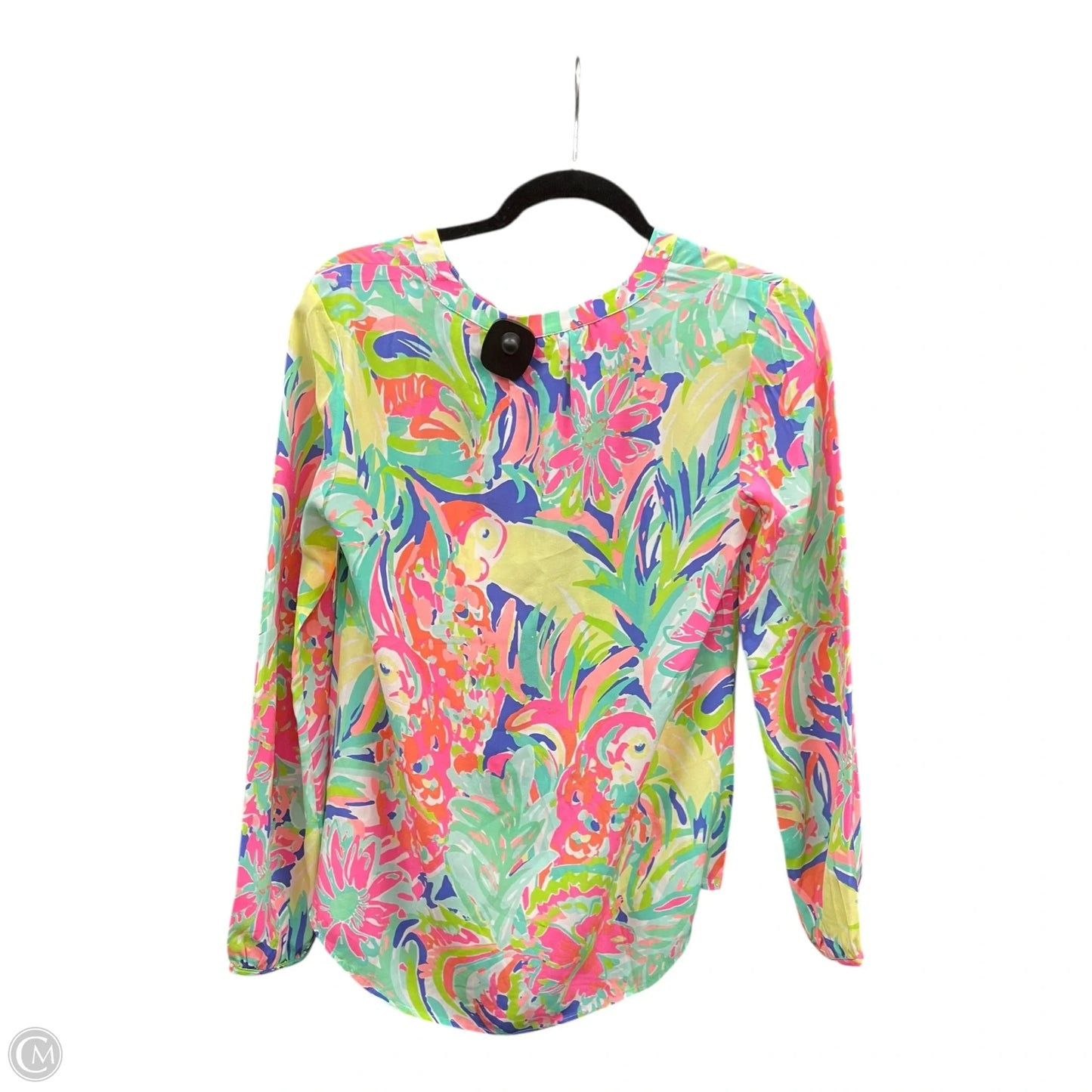Blouse Designer By Lilly Pulitzer In Floral Print, Size: S