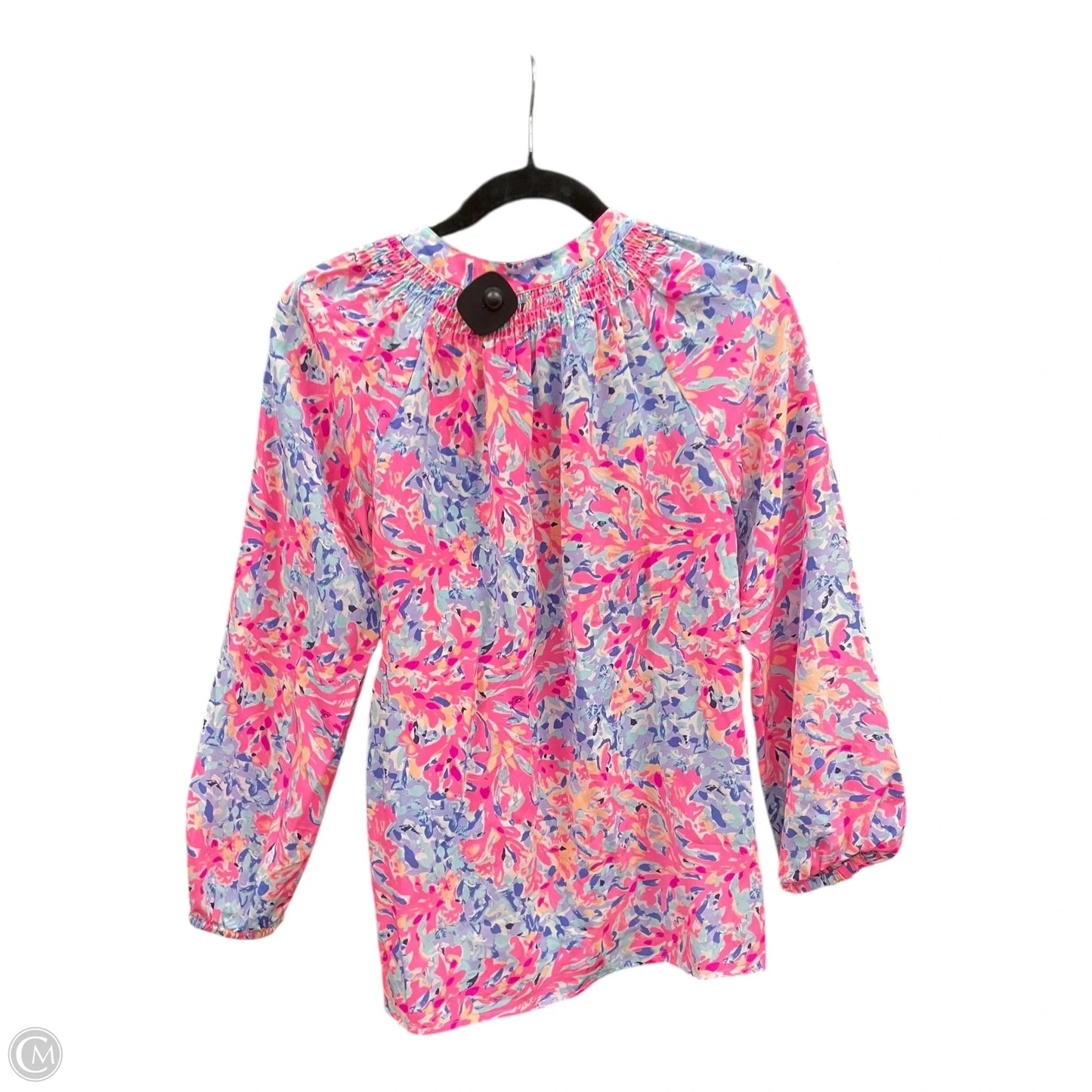 Blouse Designer By Lilly Pulitzer In Floral Print, Size: S