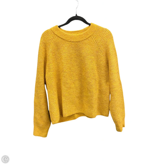 Sweater By Banana Republic In Yellow, Size: Xl