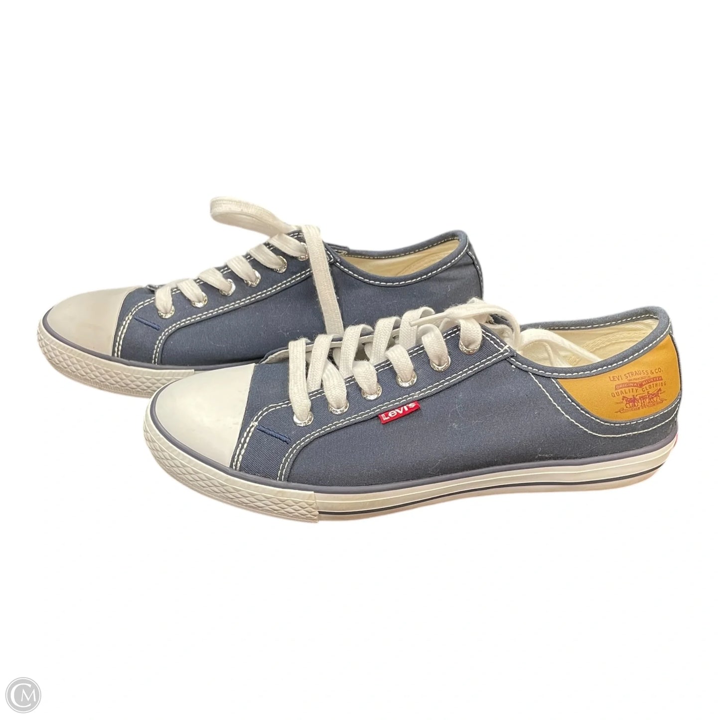 Shoes Sneakers By Levis In Navy, Size: 8