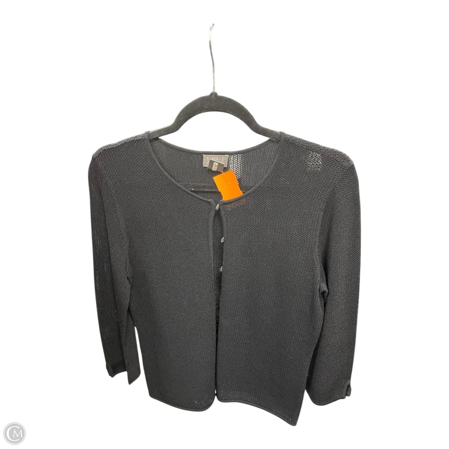Cardigan By Sigrid Olsen In Black, Size: Mp