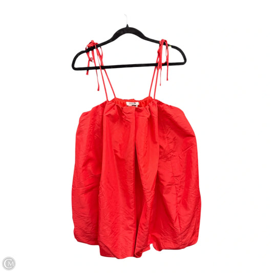 Top Sleeveless By Old Navy In Orange, Size: M