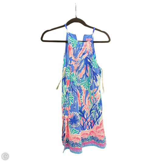 Dress Designer By Lilly Pulitzer In Floral Print, Size: Xxs
