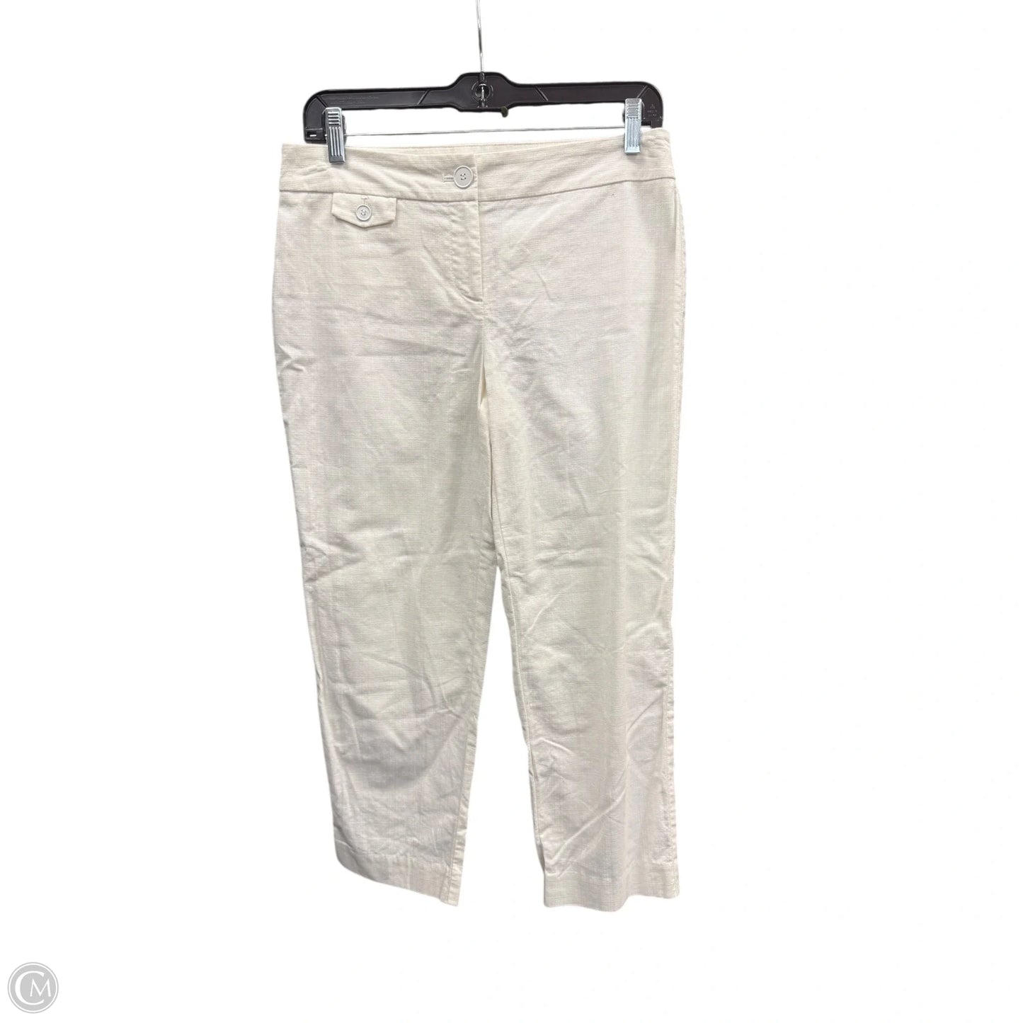 Capris By Loft In White, Size: 2