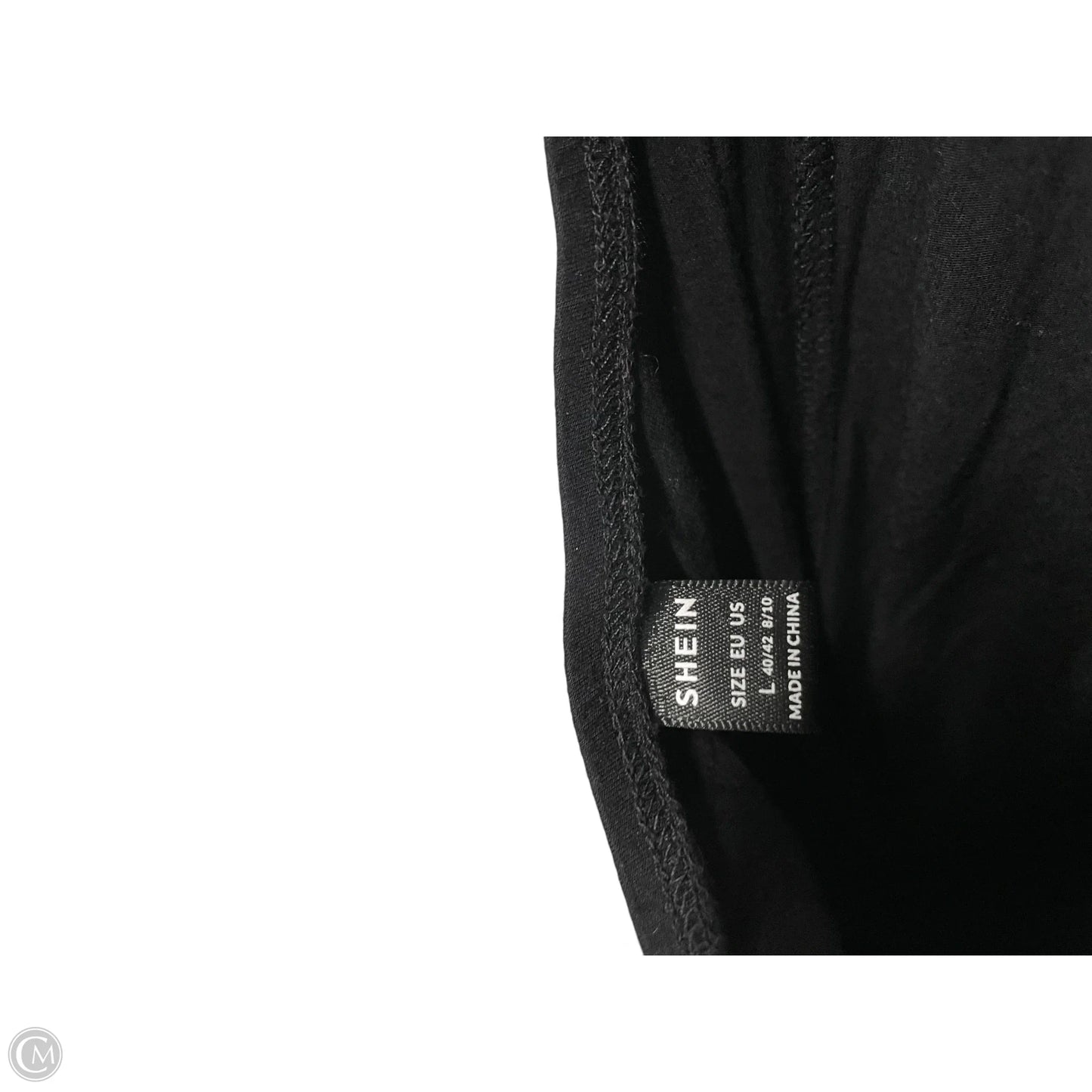 Dress Casual Maxi By Shein In Black, Size: L