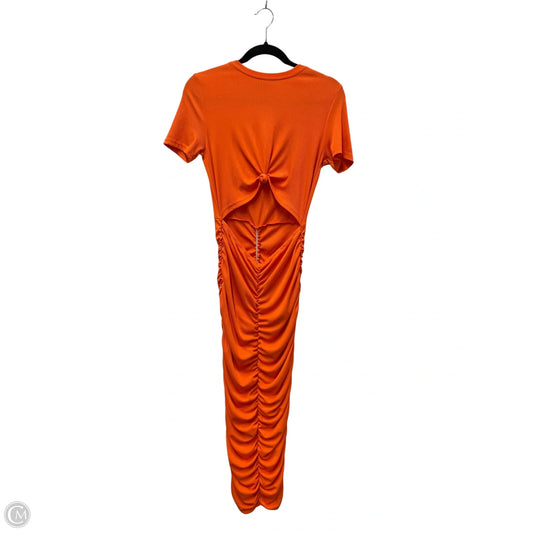 Dress Casual Maxi By Shein In Orange, Size: L